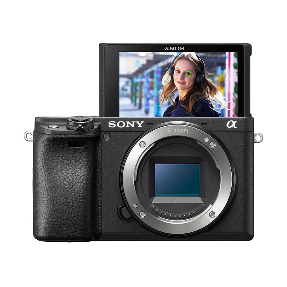 Imagen 2 del producto Cámara semi profesional mirrorless Sony Alpha a6400, APS-C 4K ISO 102400 + maletín de transporte LCS-U21, negro