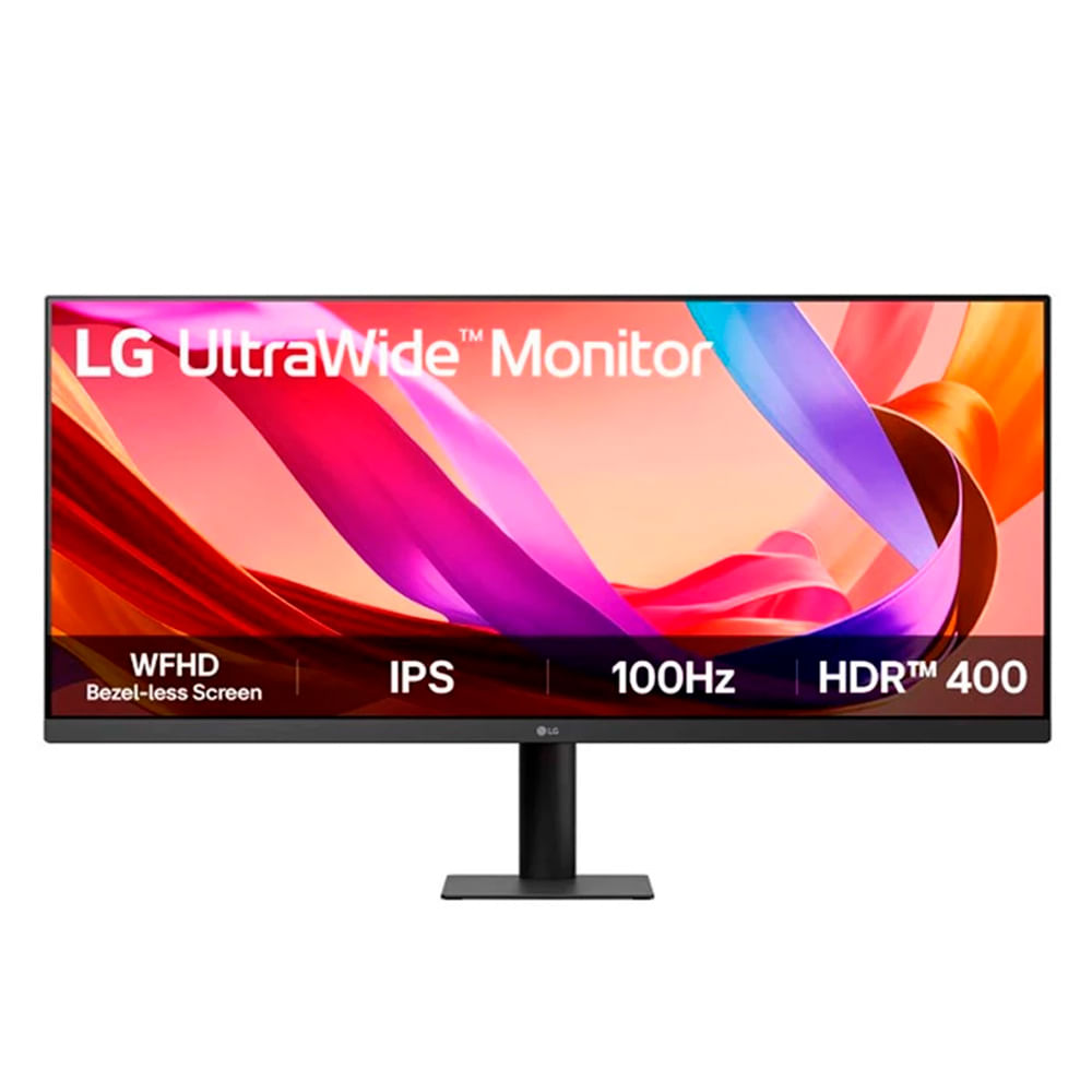 Monitor LG UltraWide 34", panel IPS, Full HD, 2560x1080, 75Hz, FreeSync multitarea, negro