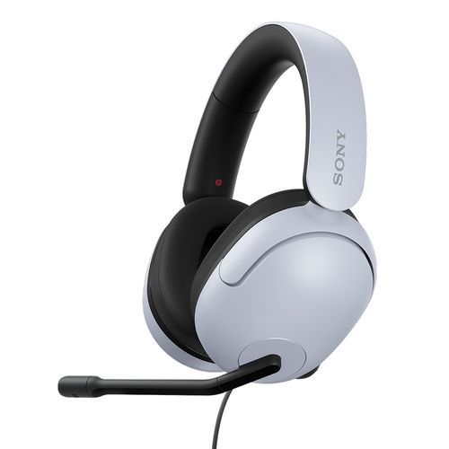 Audífonos gamer Sony INZONE H3 con micrófono, conexión USB/3.5 mm, impedancia 35, sensibilidad 92 dB/mW, compatibilidad PC/PS5, sin RGB, blanco