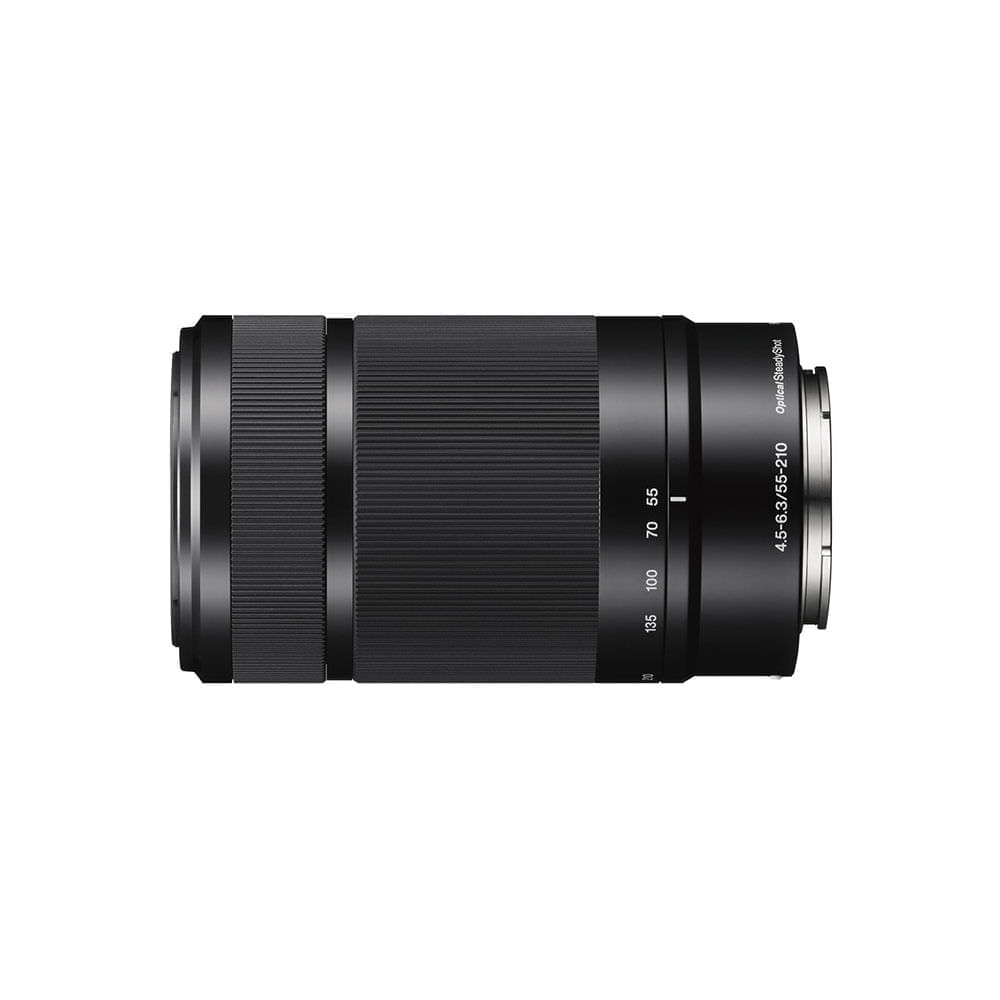 Imagen 2 del producto Lente zoom teleobjetivo Sony 55-210mm F4.5-6.3 APS-C, Montura E con estabilización SteadyShot óptico, negro