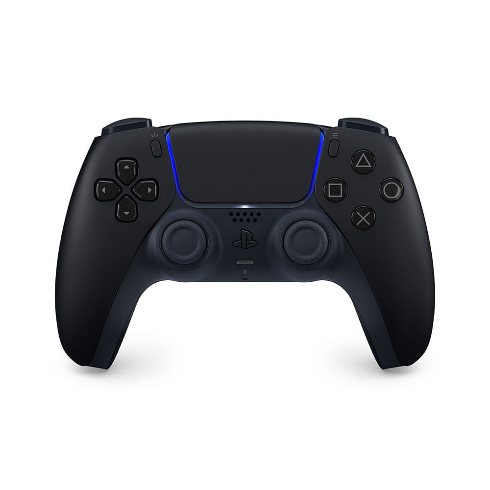 Mando PlayStation 5 DualSense inalámbrico, gatillos adaptativos y micrófono integrado, midnight black