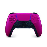 Mando PlayStation 5 Dualsense inalámbrico, gatillos adaptativos y micrófono integrado, cosmic red