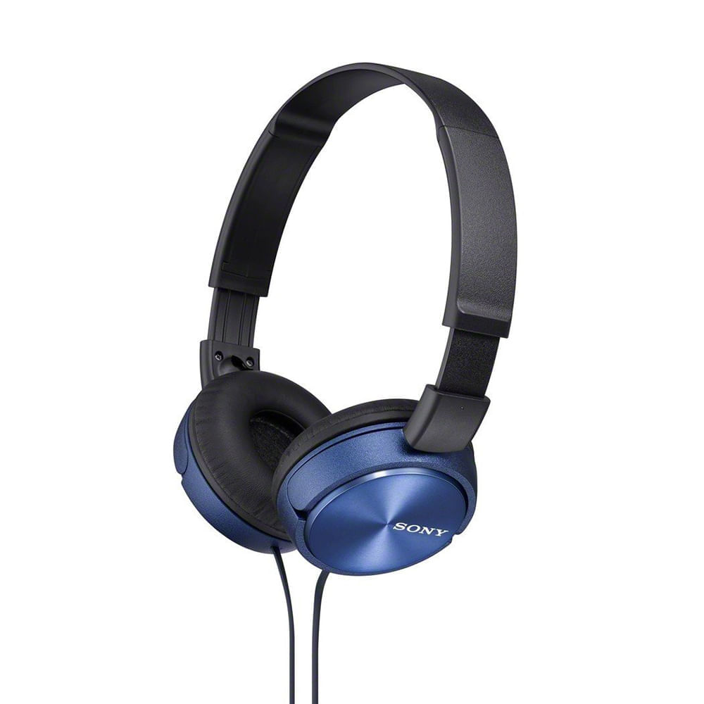 Imagen 2 del producto Audífonos on ear con micrófono Sony MDRZX310AP, conector 3.5 mm, control de llamadas, azul