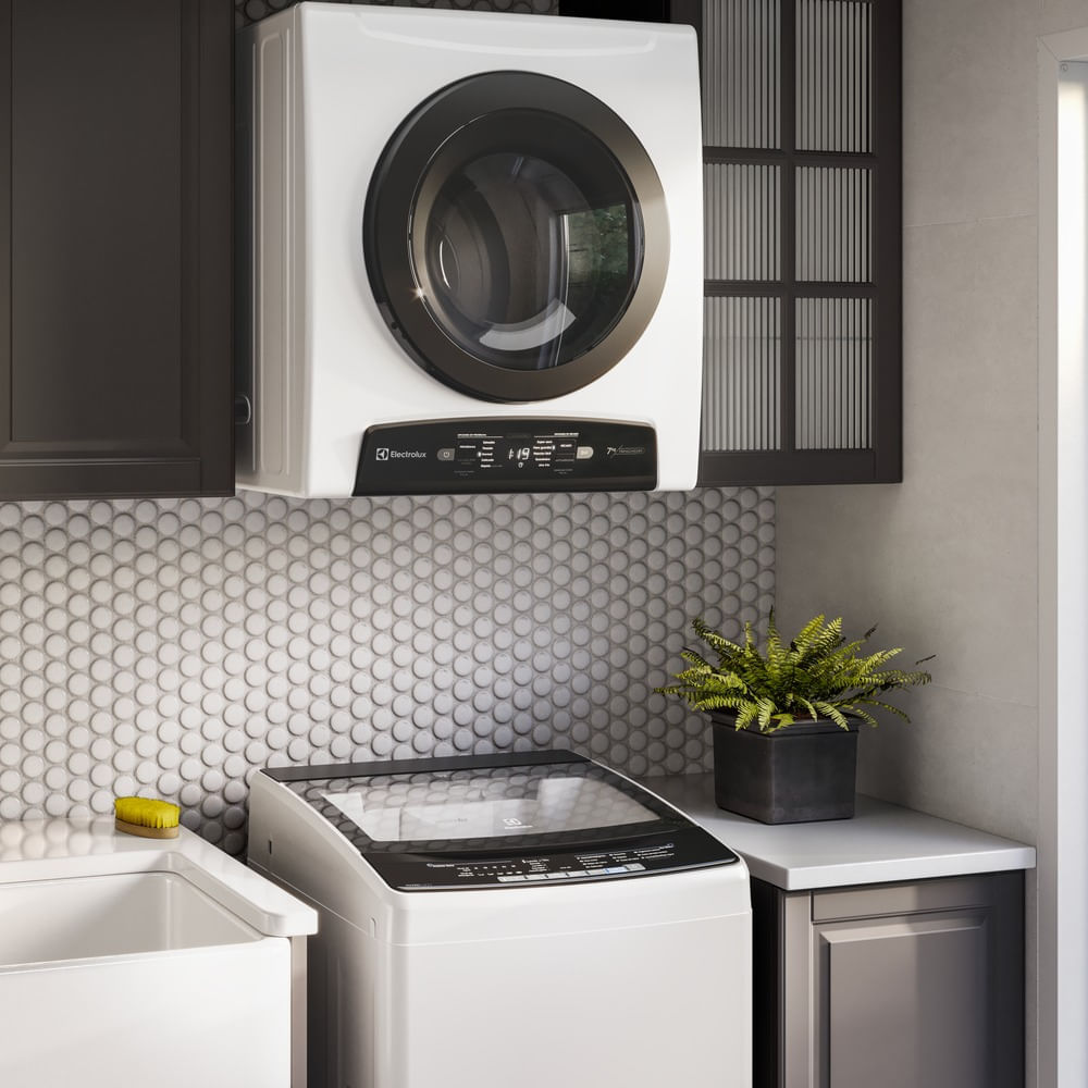 Imagen 2 del producto Combo: Lavadora Electrolux 15kg Inverter EWIP15F2XSWW + secadora 7kg EDEJ07D2JSYW