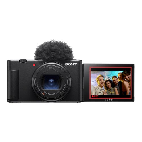 Cámara Sony ZV-1 II lente zoom 18-50mm, sensor 1.0”, 20.1MP Wi-Fi, micrófono incorporado,&nbsp;negro