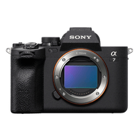 Cámara mirrorless Sony Alpha a7 IV montura E, sensor Full Frame 33MP, Wi-Fi, sin lente incluida, negro