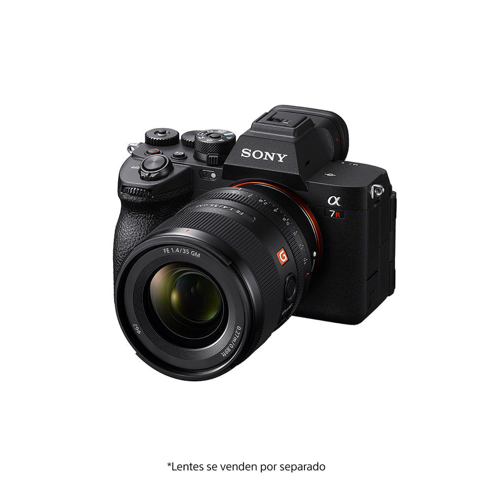 Imagen 2 del producto Cámara mirrorless Sony Alpha a7R V montura E, sensor Full Frame 61MP, Wi-Fi, sin lente incluida, negro