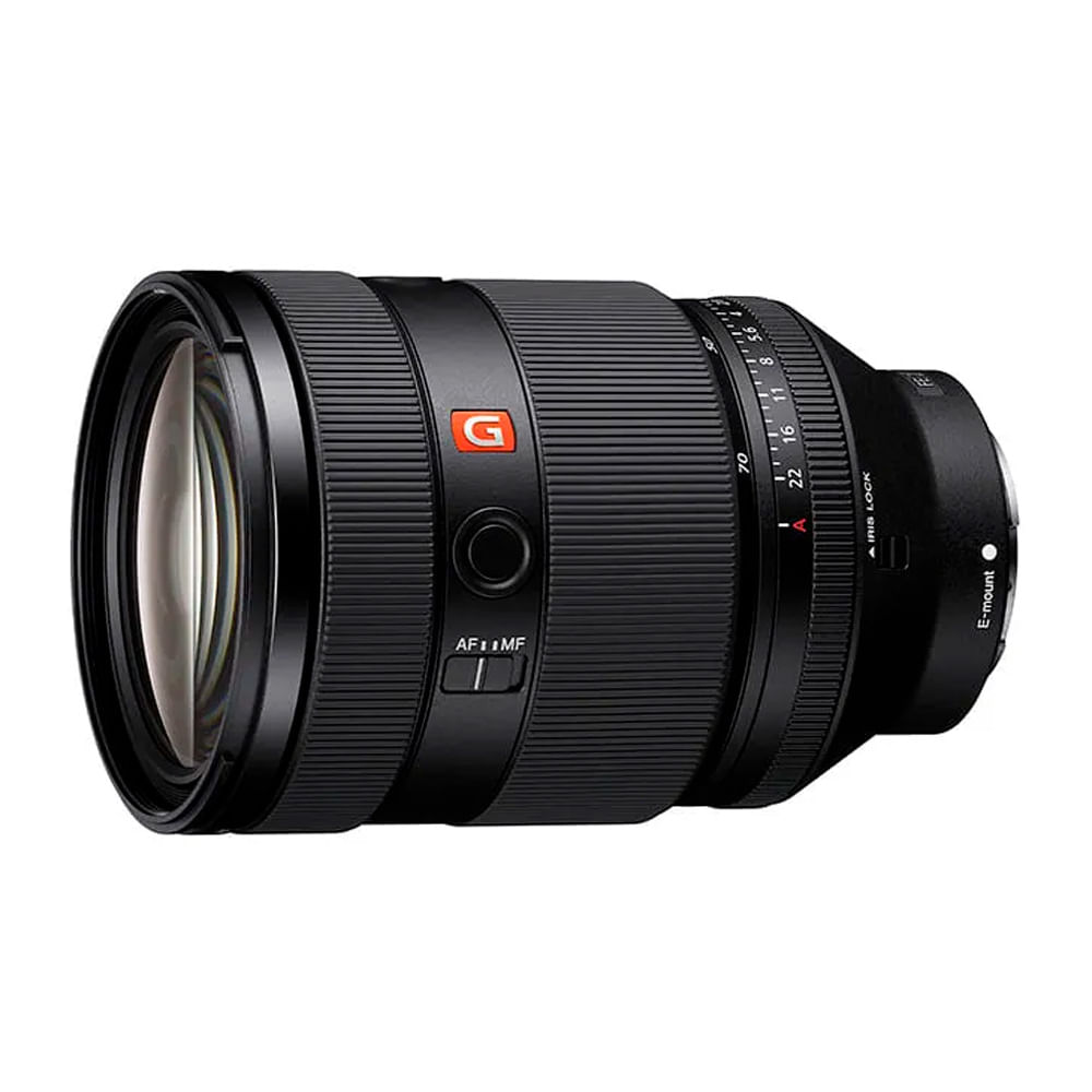 Lente Sony SEL2870GM zoom estándar, apertura máx. F2, montura E, negro
