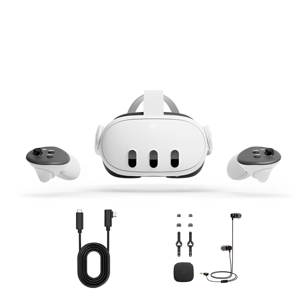 Imagen 2 del producto Lentes de realidad virtual Meta Quest 3, 512GB, pack elite, blanco