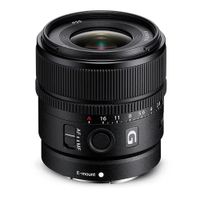 Lente Sony SEL15F14G gran angular prime, apertura máx. F1.4, montura E APS-C, negro