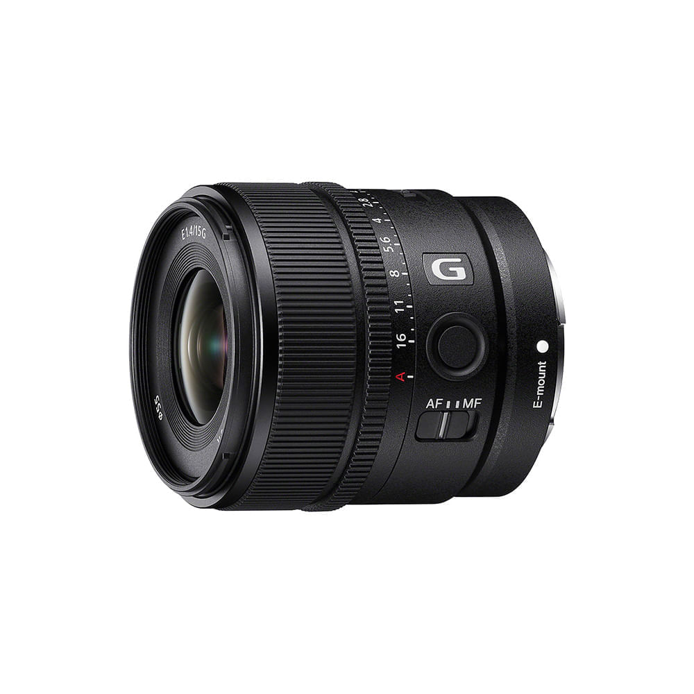 Imagen 2 del producto Lente Sony SEL15F14G gran angular prime, apertura máx. F1.4, montura E APS-C, negro