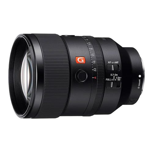 Lente Sony SEL135F18GM teleobjetivo prime, apertura máx. F1.8, montura E Full Frame, negro