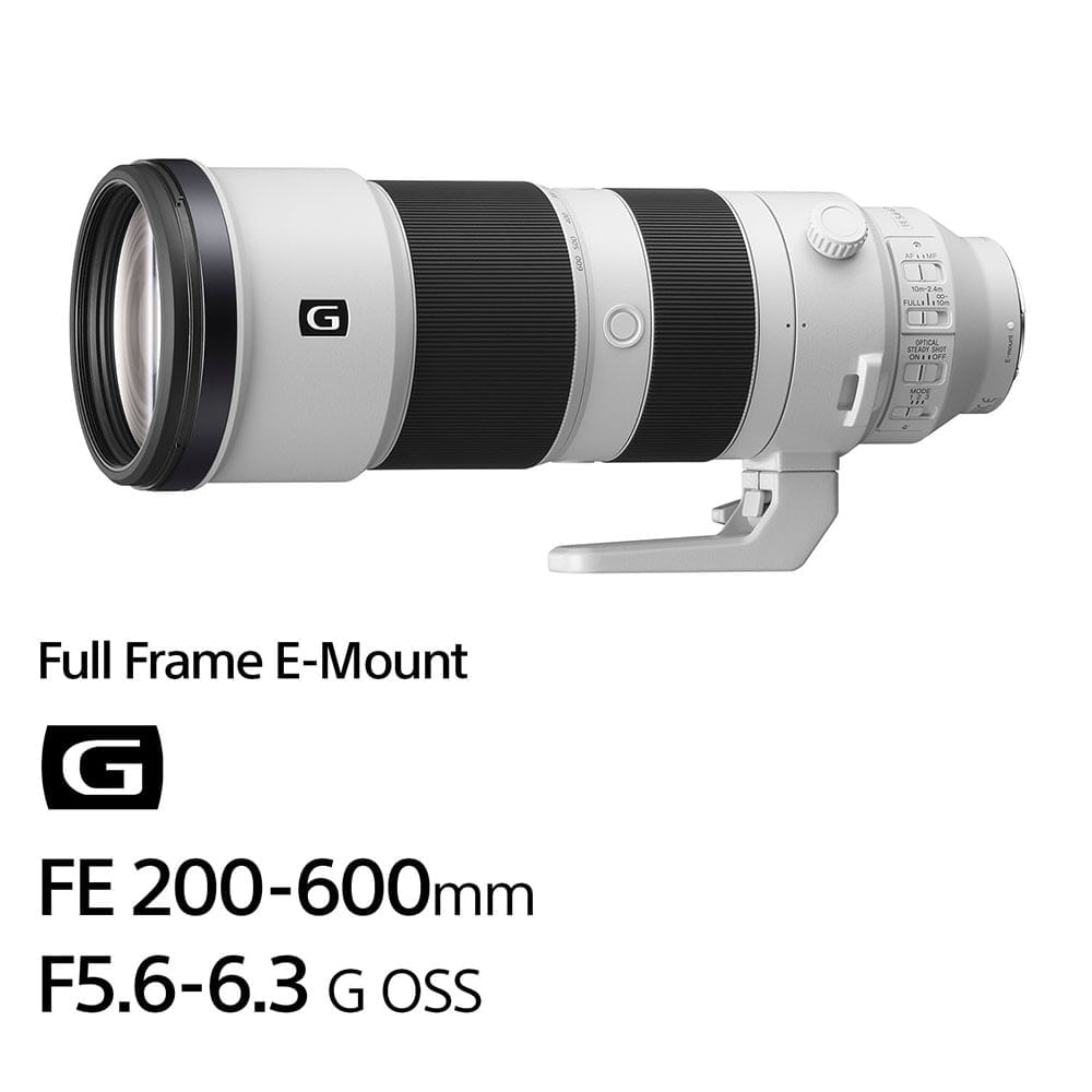 Imagen 2 del producto Lente Sony SEL200600G zoom superteleobjetivo, apertura máx. F5.6–6.3, montura E Full Frame, blanco