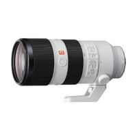 Lente Sony SEL70200GM zoom teleobjetivo, apertura máx. F2.8, montura E Full Frame, blanco