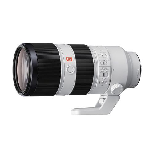 Lente Sony SEL70200GM zoom teleobjetivo, apertura máx. F2.8, montura E Full Frame, blanco