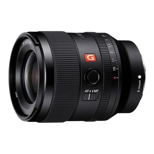 Lente Sony SEL24F14GM gran angular prime, apertura máx. F1.4, montura E Full Frame, negro
