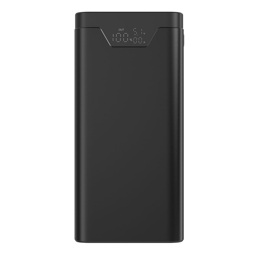 Batería externa Coolbox GMobile 140W, 40000 mAh, USB, USB Tipo-C, 3 puertos, negro