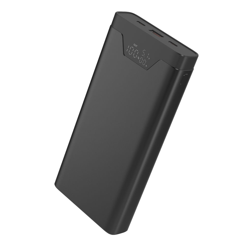 Imagen 2 del producto Batería externa Coolbox GMobile 140W, 30000 mAh, USB, USB Tipo-C, 3 puertos, negro