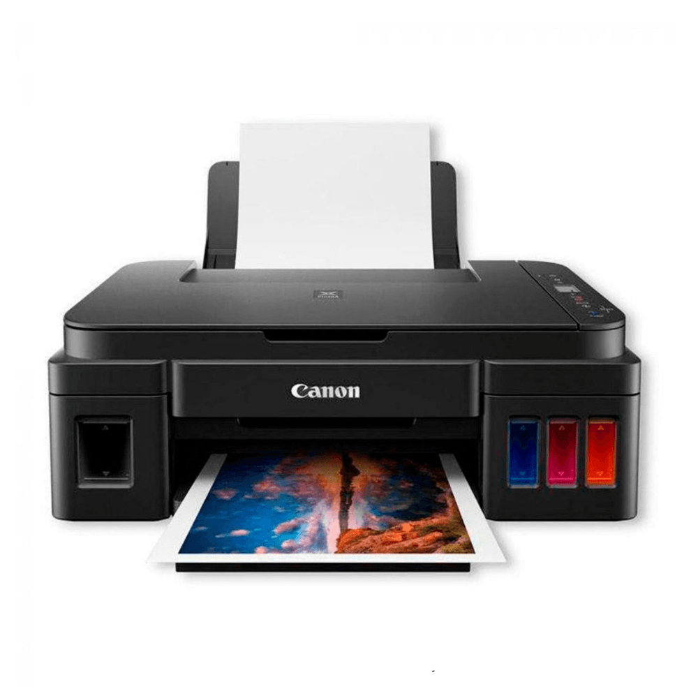 Imagen 2 del producto Impresora multifuncional Canon Pixma G3180, inyección de tinta, inalámbrica, Wi-Fi, con tanques recargables