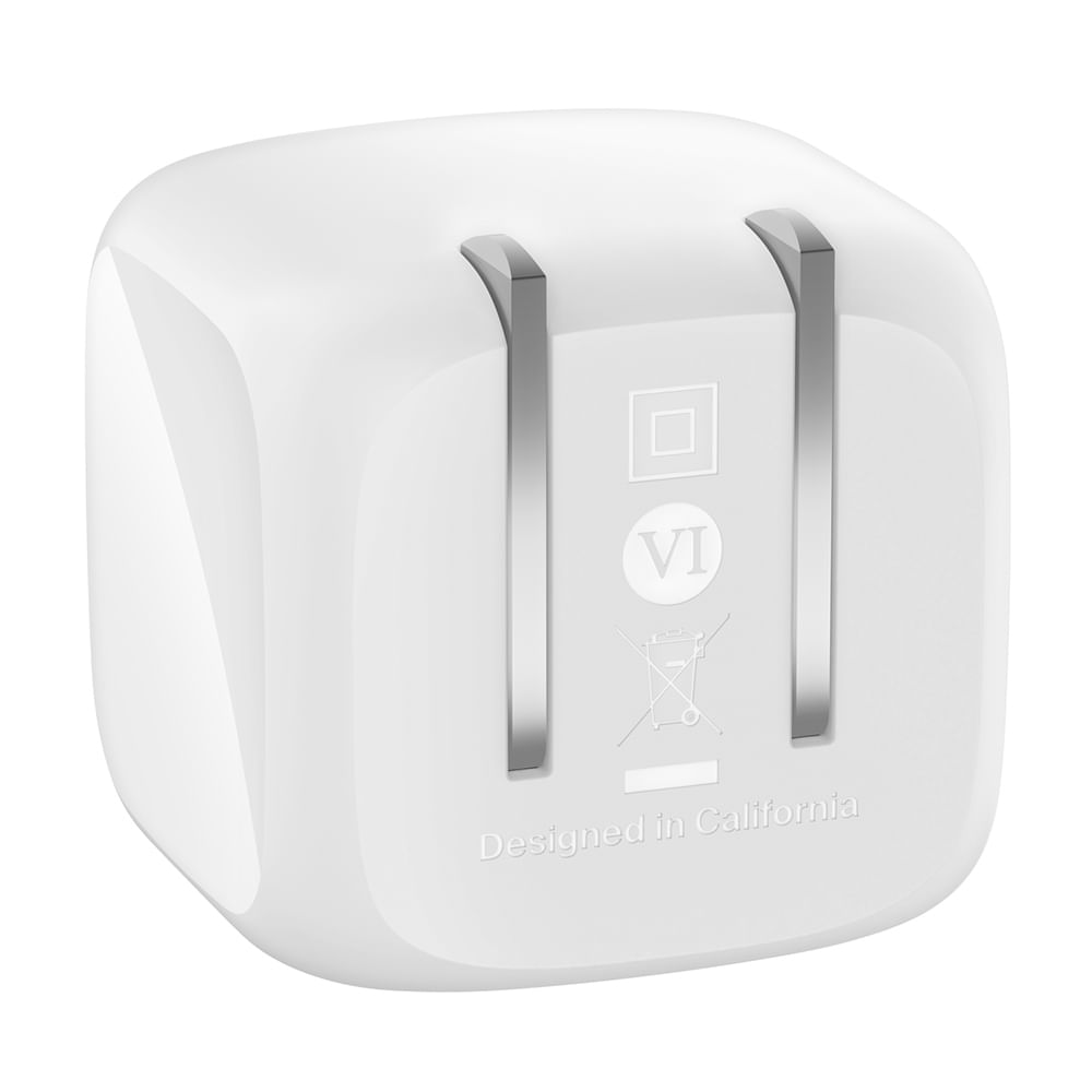 Imagen 2 del producto Cargador de pared tipo-C Belkin 30W, carga rápida, blanco