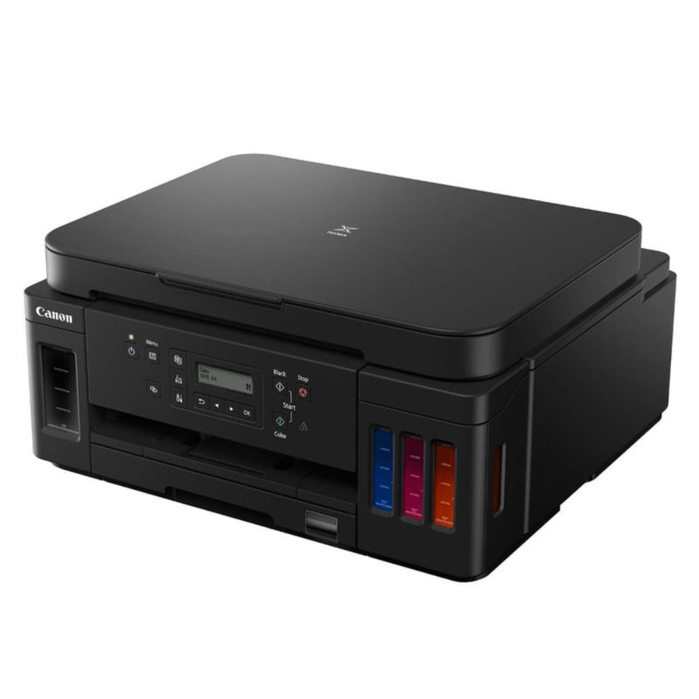 Imagen 2 del producto Impresora multifuncional Canon Pixma G6010, inyección de tinta, inalámbrica, Wi-Fi, con tanques recargables