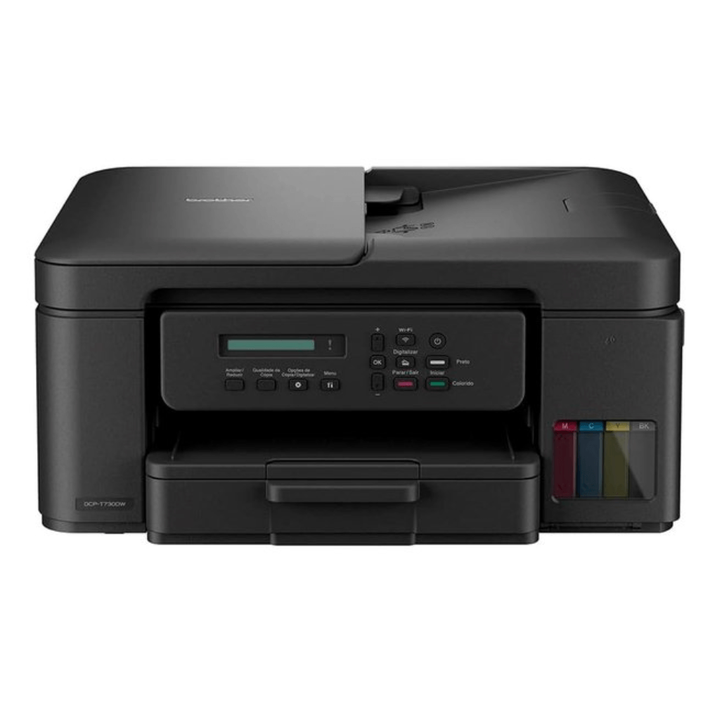 Impresora multifuncional Brother DCP-T730DW, inyección de tinta, inalámbrica, Wi-Fi, con tanques recargable