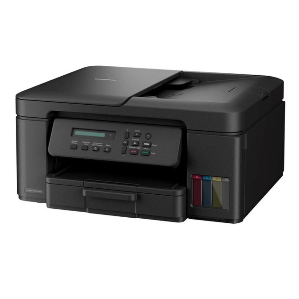 Imagen 2 del producto Impresora multifuncional Brother DCP-T730DW, inyección de tinta, inalámbrica, Wi-Fi, con tanques recargable