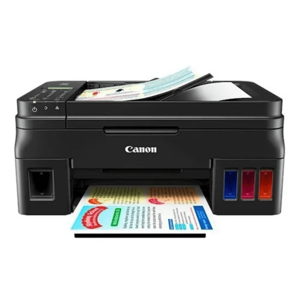Impresora multifuncional Canon PIXMA G4110, inyección de tinta, inalámbrica, Wi-Fi, con tanques recargables