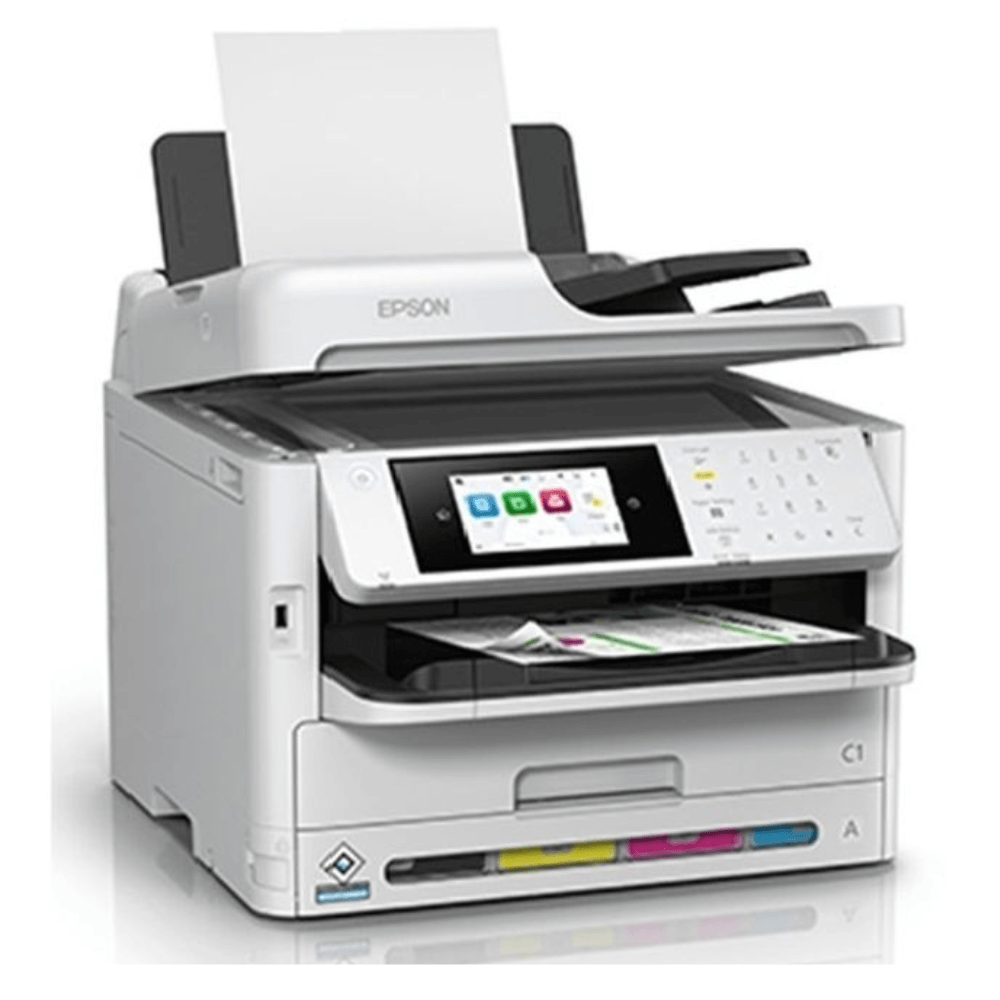 Imagen 2 del producto Impresora multifuncional Epson WorkForce Pro WF-C5810 PrecisionCore, inalámbrica, Wi-Fi, inyección de tinta, blanco