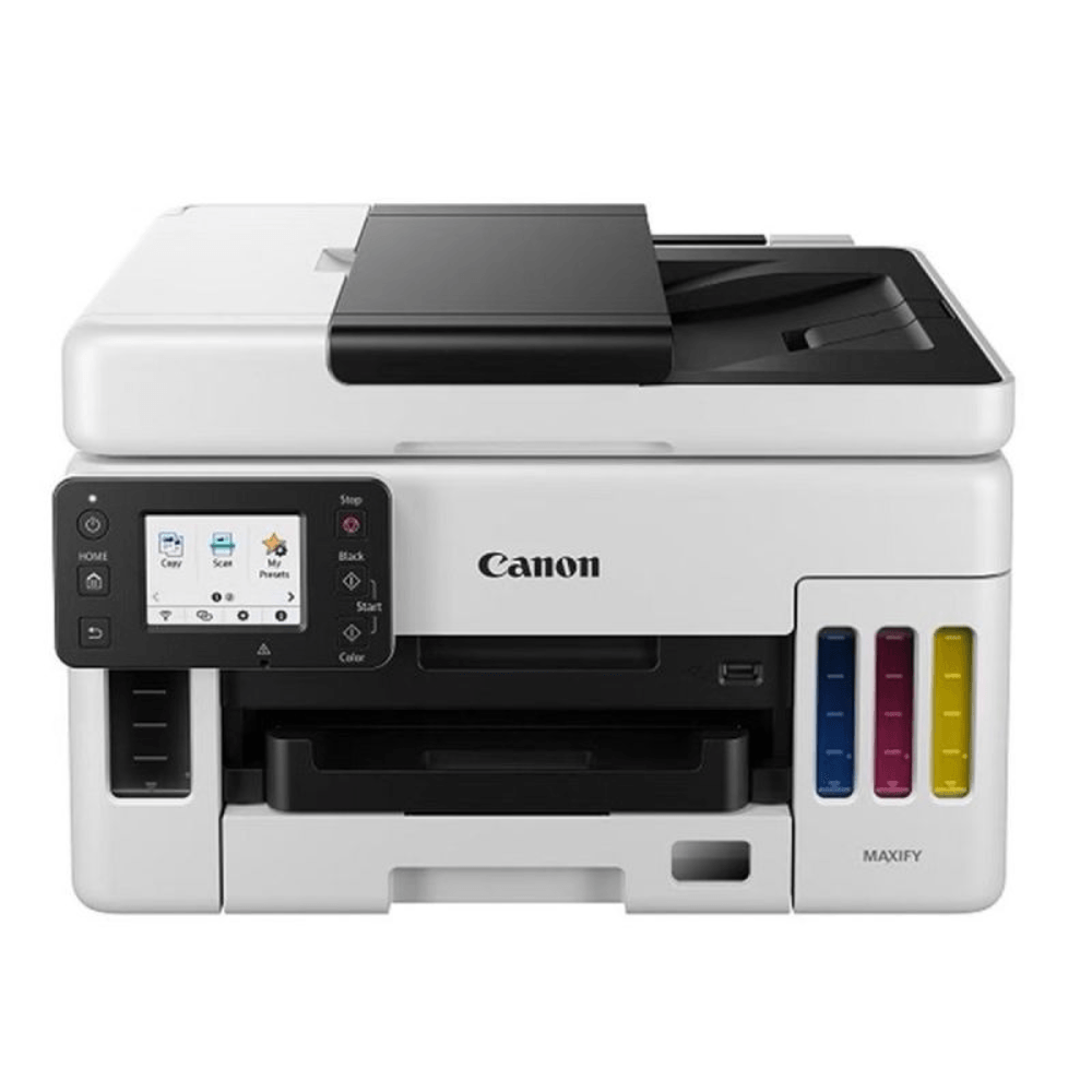 Impresora multifuncional Canon MAXIFY GX6010, inalámbrica, Wi-Fi, inyección de tinta, blanco