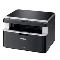 Impresora monocromática láser Brother DCP-1617NW, inalámbrica, Wi-Fi, blanco y negro, usa cartuchos de tóner