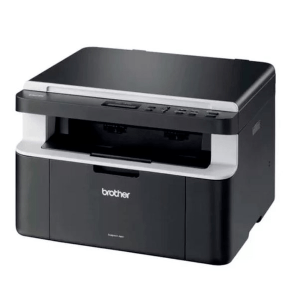 Impresora monocromática láser Brother DCP-1617NW, inalámbrica, Wi-Fi,  blanco y negro, usa cartuchos de tóner