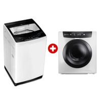 Combo: Lavadora Electrolux 11kg Premium Care EWIW11F2USVW + secadora 7kg EDEJ07D2JSYW