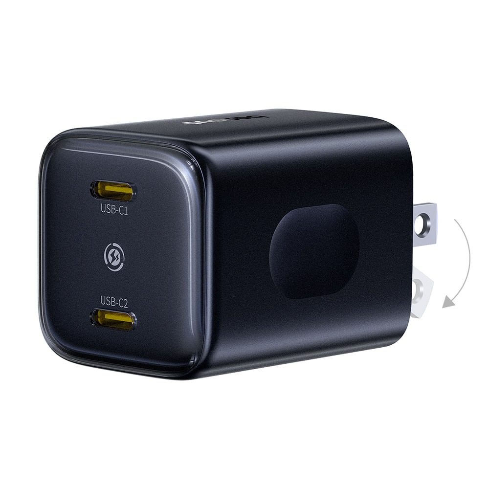 Cargador de pared Baseus tipo USB-C, 45W, negro