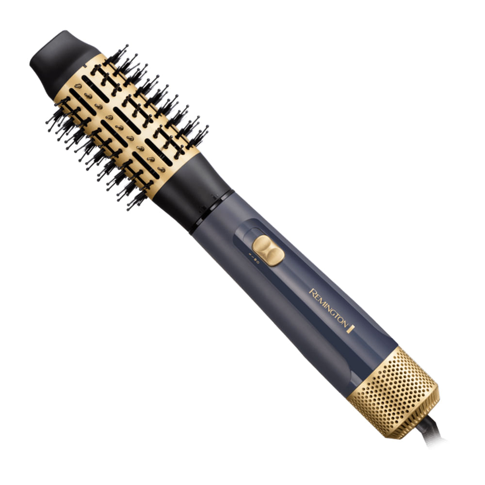 Imagen 1 del producto Cepillo de aire Remington Sapphiro Luxe 1000W, 2 velocidades, 3 niveles de temperatura, azul