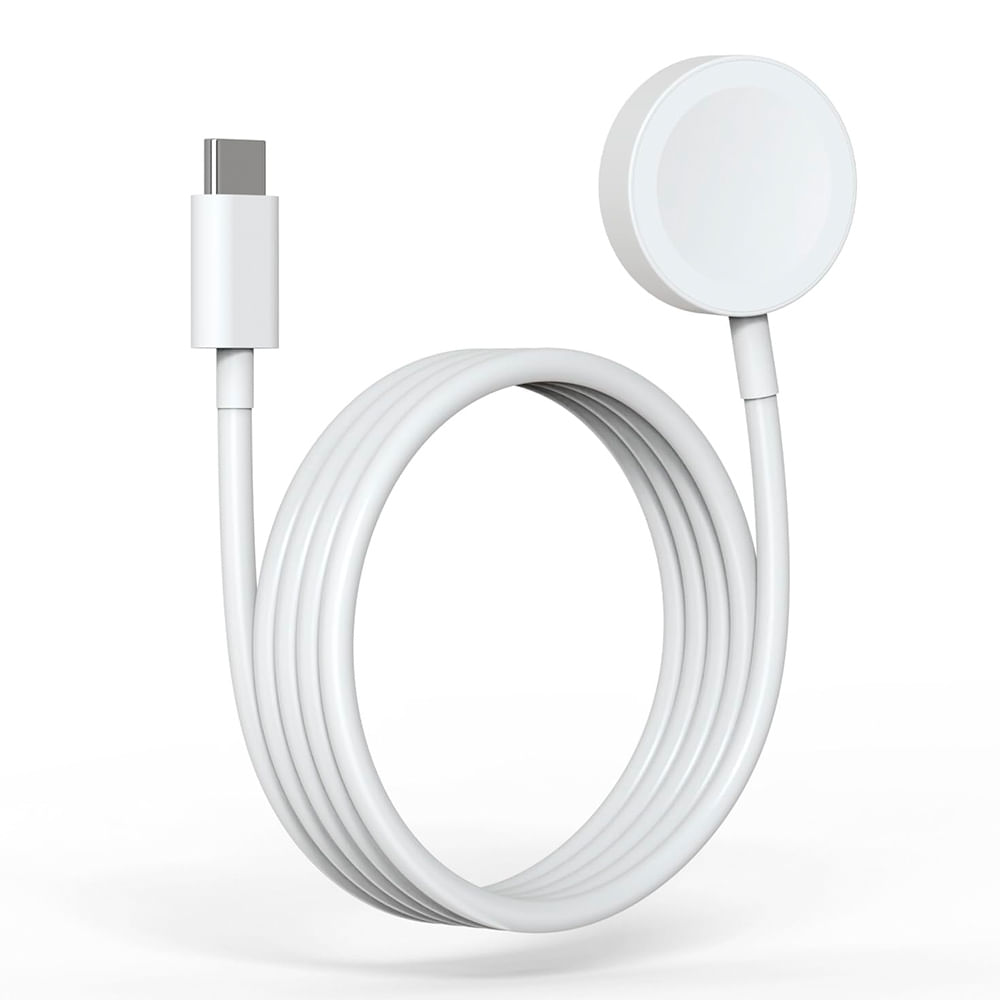 Cable de carga inalámbrica Coolbox GMobile con conector USB-C para Apple Watch