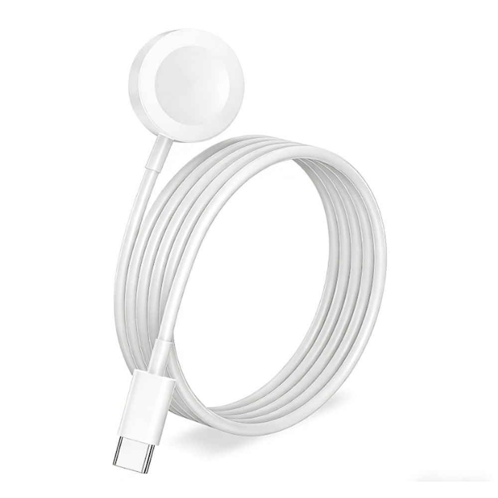 Imagen 2 del producto Cable de carga inalámbrica Coolbox GMobile con conector USB-C para Apple Watch