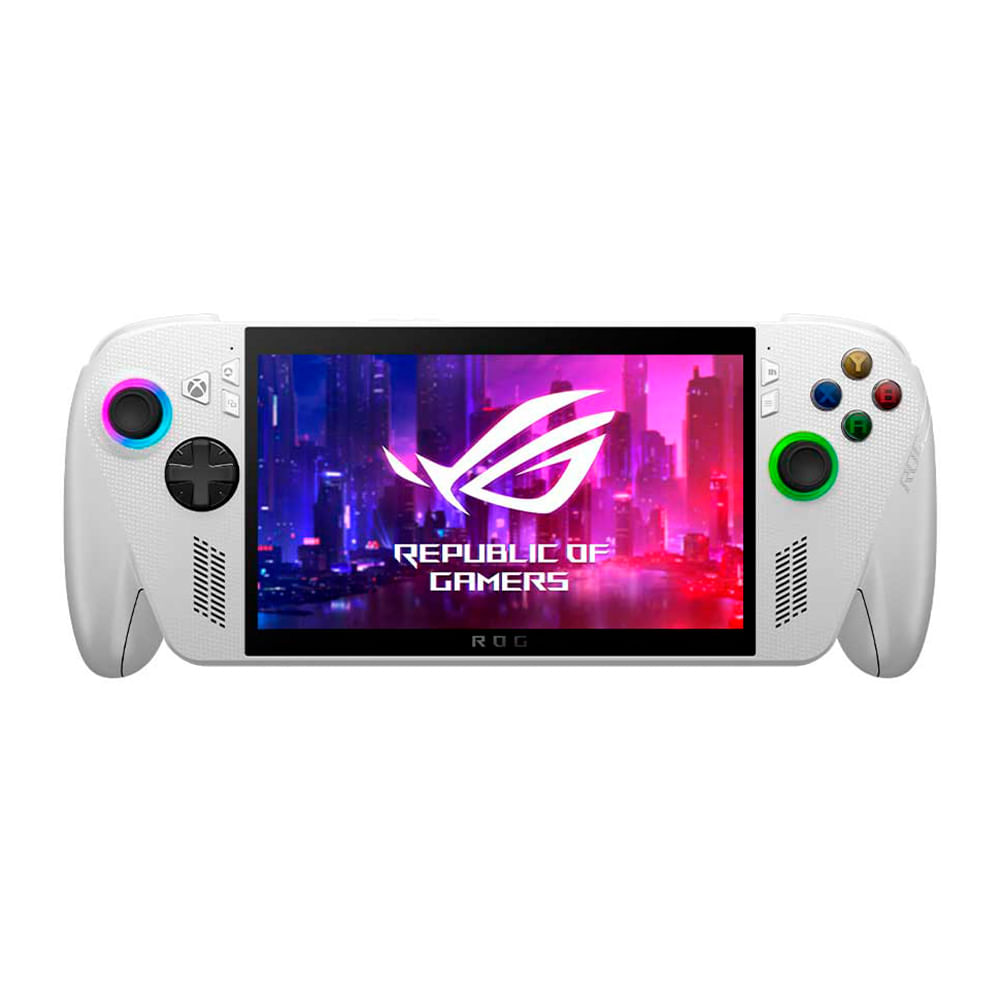 Consola portátil Asus ROG Xbox Ally 2025 7" AMD Ryzen Z2 A, 512GB SSD, 16GB RAM, 120Hz, Win11, blanco + 3 meses Xbox Game Pass