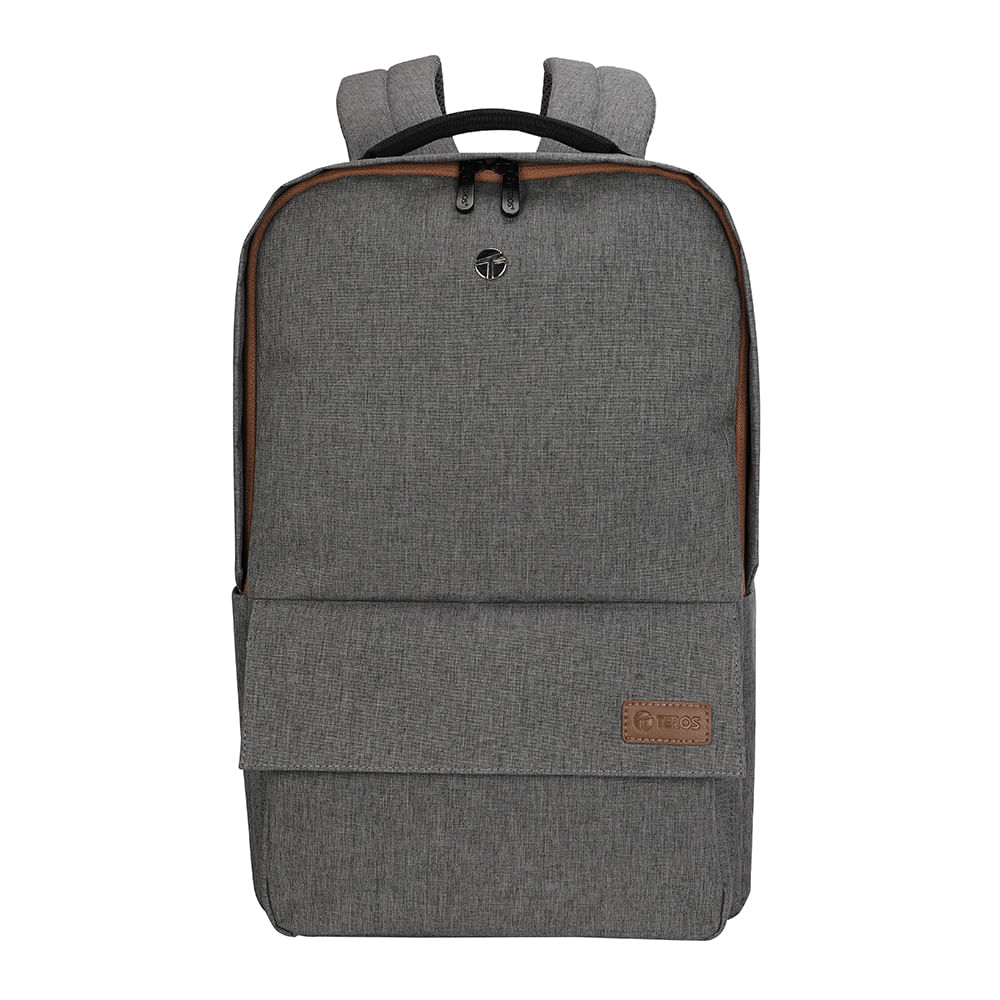 Mochila TEROS City II TE-90282GR para laptop de 15.6", gris