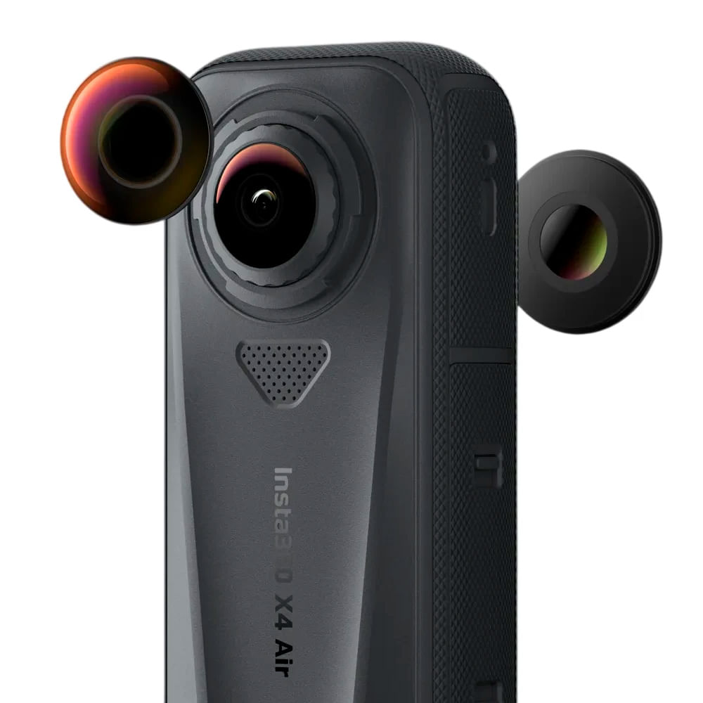 Imagen 1 del producto Kit de lentes de reemplazo Insta360 X4 Air, negro