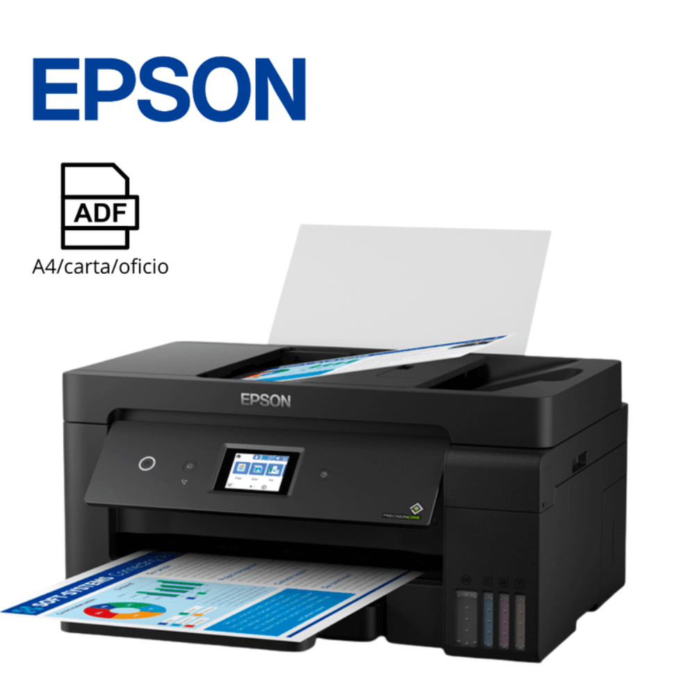 Imagen 2 del producto Impresora multifuncional Epson EcoTank L14150, inyección de tinta, inalámbrica, Wi-Fi, con tanques recargables