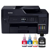 Impresora multifuncional Brother MFC-T4500DW, inyección de tinta, inalámbrica, Wi-Fi, con tanques recargables