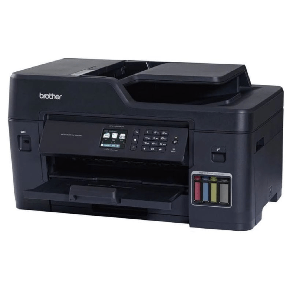 Imagen 2 del producto Impresora multifuncional Brother MFC-T4500DW, inyección de tinta, inalámbrica, Wi-Fi, con tanques recargables