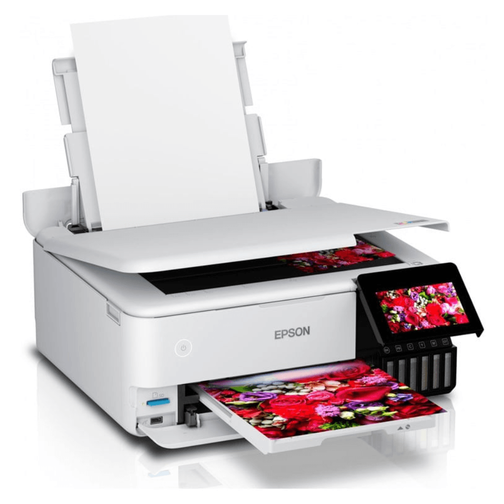 Imagen 2 del producto Impresora fotográfica multifuncional Epson EcoTank L8160, inalámbrica, Wi-Fi, inyección de tinta, con tanques recargables