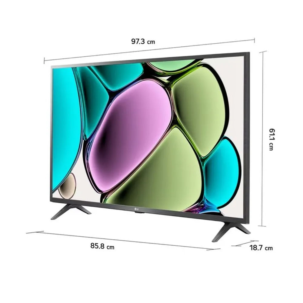 Imagen 2 del producto Smart TV LG 43"" Full HD LED, webOS integrado, 43LR6000PSA, 2024