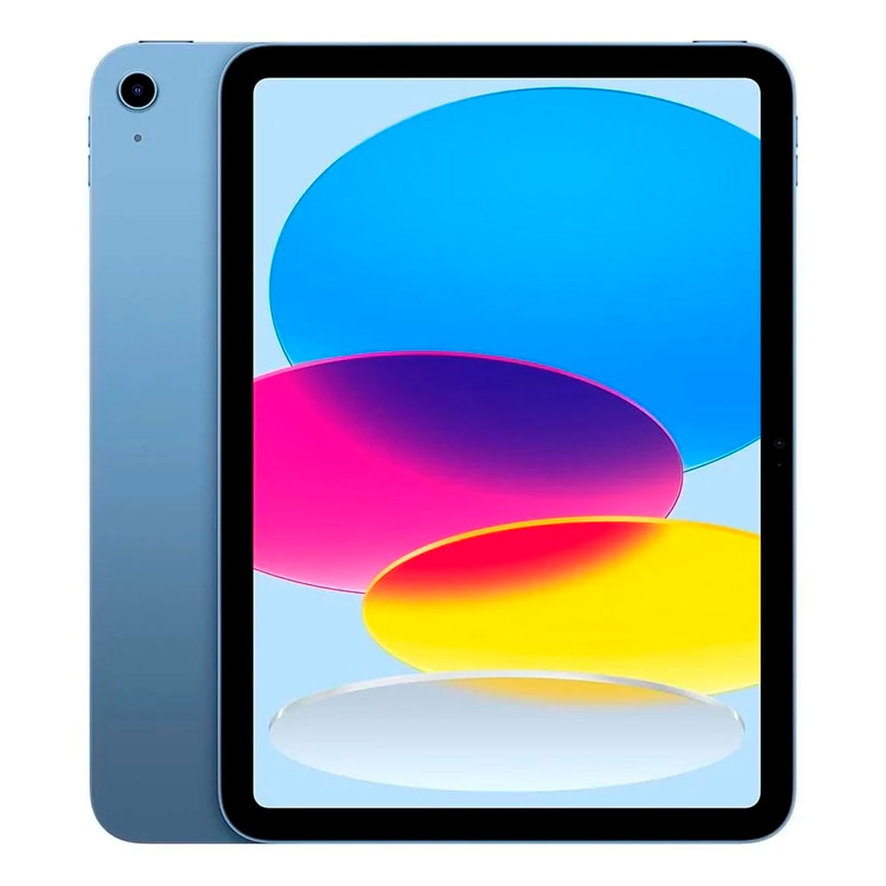 iPad A16 11", 128GB, 6GB RAM, cámara principal 12MP y frontal 12MP, batería hasta 10 horas, chip A16, azul