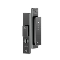 Cerradura inteligente EZVIZ DL50FVS, Face ID, Wi-Fi, bluetooth, huella, código de acceso, negro