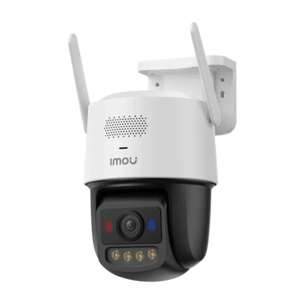 Cámara seguridad Imou Titan Pro 6MP 3K+, PTZ, WiFi, PoE, visión nocturna full color, blanco