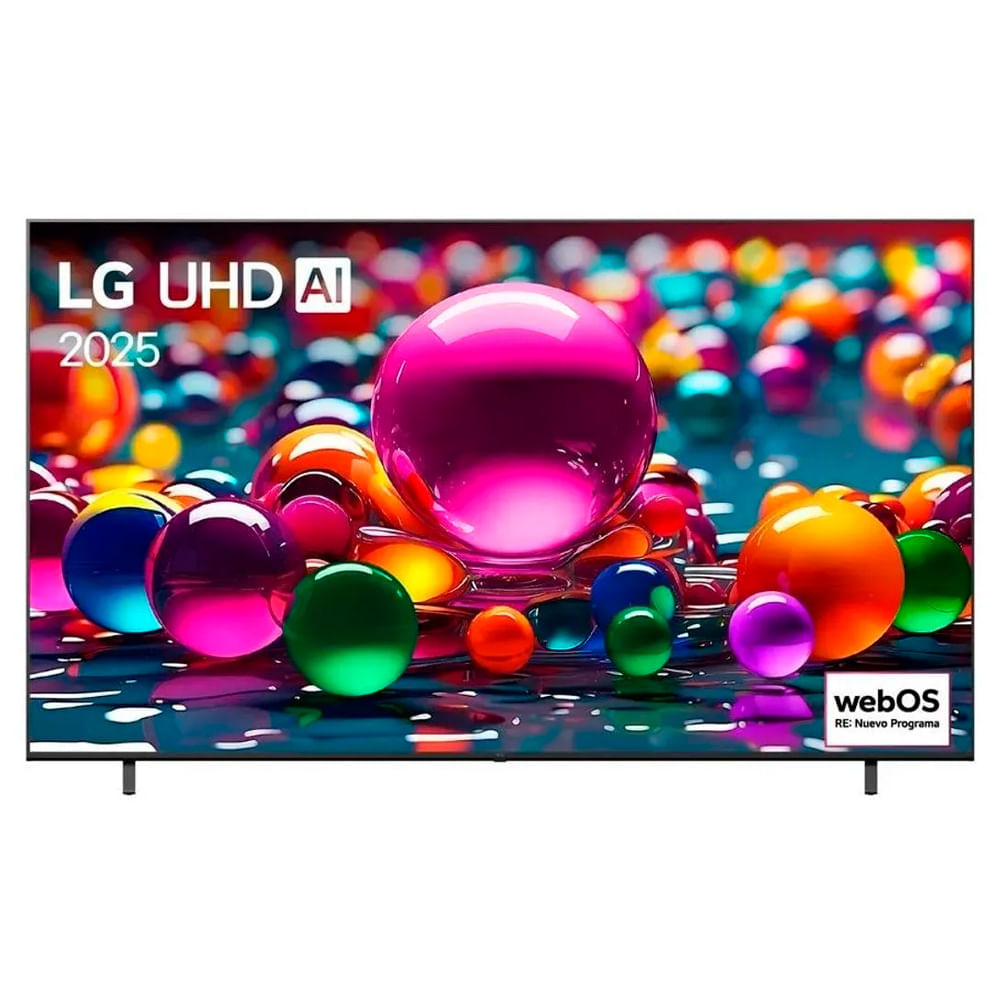 Smart TV LG 55" 4K 3840 x 2160 LED, webOS integrado, 55UA8050PSA, 2025