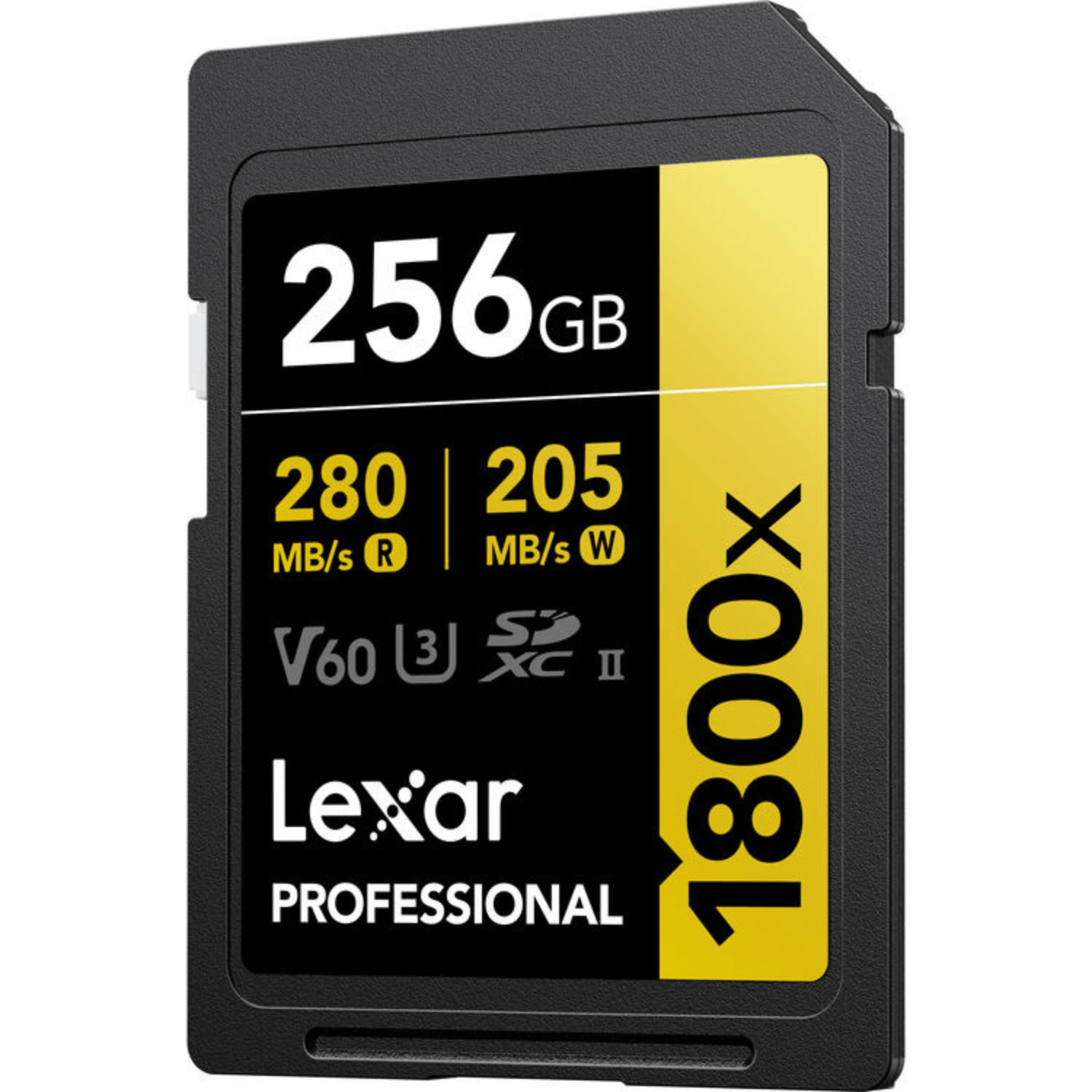Imagen 2 del producto Memoria SDXC Lexar Professional 256GB, UHS-II, U3, V60, 280MB/s, 205MB/s, 1800x